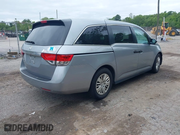2016 Honda Odyssey LX с VIN 5FNRL5H25GB105730, выставлен на аукционе IAAI как лот 42275460 с пробегом 117 018 миль миль и . История ставок и продаж доступна на DreamBid. Изображение 4.