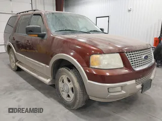 2006 Ford Expedition Eddie Bauer with VIN 1FMFU17586LA94718, listed as a IAAI auction lot 41531800 with 225,380 mi miles. Bid and sale history available at carsss.com. Image 1.