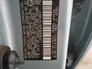 2012 Toyota Prius One z VIN JTDKN3DU4C1614637, wystawiony jako Copart lot #55791125 z przebiegiem Nie podano mil oraz Szkoda całkowita • Salvage title. Historia ofert i sprzedaży dostępna na DreamBid. Obrazek 13.