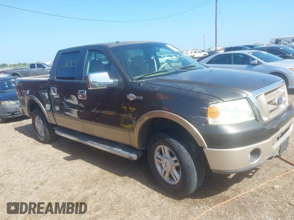 2006 Ford F-150 XLT with VIN 1FTPW14V36KC99313, listed as a IAAI auction lot 42490027 with 225,466 mi miles and . Bid and sale history available at DreamBid. Image 1.