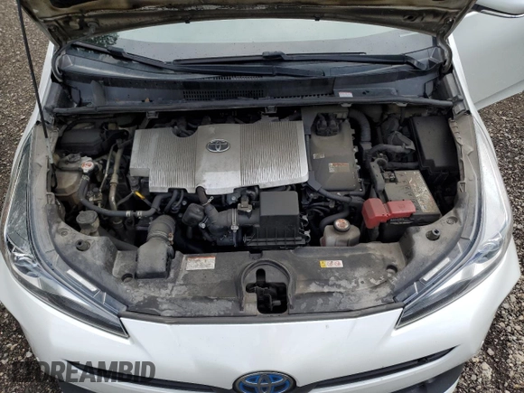 2022 Toyota Prius LE with VIN JTDL9MFUXN3038720, listed as a Copart auction lot 61212455 with 66,669 mi miles and Salvage title. Bid and sale history available at DreamBid. Image 12.