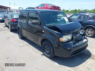 2009 Nissan Cube SL z VIN JN8AZ28R19T109446, wystawiony jako IAAI lot #42227308 z przebiegiem 88 676 mil mil oraz . Historia ofert i sprzedaży dostępna na DreamBid. Obrazek 1.