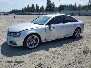 2014 Audi S4 Premium Plus z VIN WAUDGAFLXEA081740, wystawiony jako Copart lot #61100245 z przebiegiem 82 595 mil mil oraz Szkoda całkowita • Salvage title. Historia ofert i sprzedaży dostępna na DreamBid. Obrazek 1.