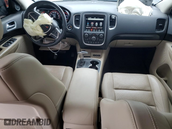 2018 Dodge Durango Citadel with VIN 1C4RDHEG8JC216811, listed as a Copart auction lot 80801934 with 57,765 mi miles and Salvage title. Bid and sale history available at DreamBid. Image 8.