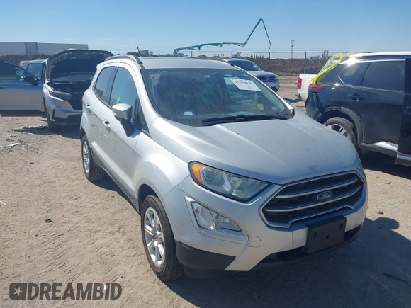 2019 Ford EcoSport SE with VIN MAJ3S2GE7KC262545, listed as a IAAI auction lot 41650639 with 32,211 mi miles and . Bid and sale history available at DreamBid. Image 1.