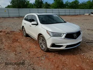 2018 Acura MDX Technology with VIN 5J8YD4H57JL000142, listed as a Copart auction lot 54399715 with 82,776 mi miles and Salvage title. Bid and sale history available at DreamBid. Image 14.