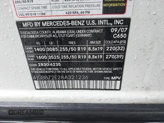 2008 Mercedes-Benz M 550 with VIN 4JGBB72E28A321236, listed as a IAAI auction lot 41720074 with 193,503 mi miles and . Bid and sale history available at carsss.com. Image 9.