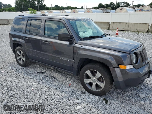 2017 Jeep Patriot High Altitude with VIN 1C4NJRFB7HD110449, listed as a Copart auction lot 62674615 with 117,397 mi miles and Salvage title. Bid and sale history available at DreamBid. Image 4.