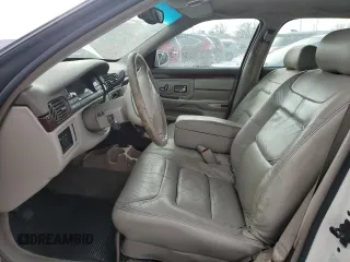 1998 Cadillac DeVille with VIN 1G6KD54YXWU765831, listed as a Copart auction lot 88877175 with 0 mi miles and Salvage Title. Bid and sale history available at carsss.com. Image 7.