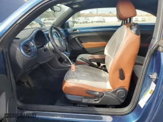 2017 Volkswagen Beetle 1.8T Fleet with VIN 3VWF17AT4HM625385, listed as a Copart auction lot 77986384 with 0 mi miles and Salvage Title. Bid and sale history available at carsss.com. Image 7.