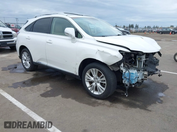 2011 Lexus RX 450h with VIN JTJBC1BA5B2034385, listed as a IAAI auction lot 41778317 with 151,894 mi miles and . Bid and sale history available at DreamBid. Image 1.
