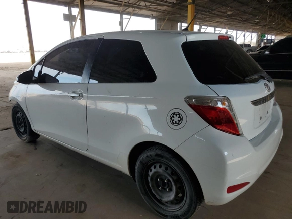 2014 Toyota Yaris L with VIN JTDJTUD31ED583248, listed as a Copart auction lot 65242084 with 163,573 mi miles and Clean Title. Bid and sale history available at carsss.com. Image 2.