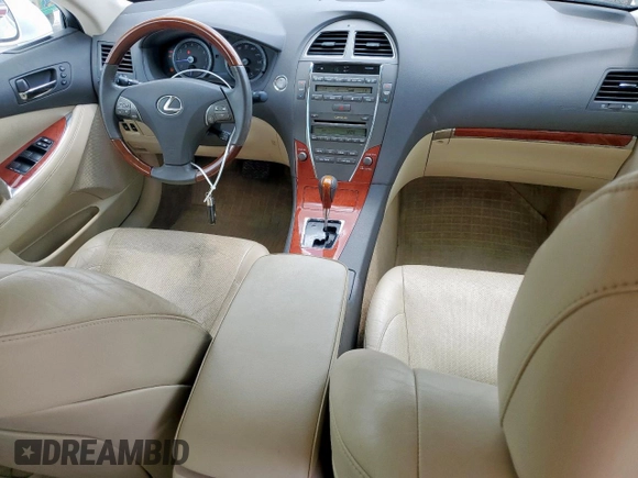 2012 Lexus ES 330 with VIN JTHBK1EG3C2490827, listed as a Copart auction lot 62430405 with 110,944 mi miles and Salvage title. Bid and sale history available at DreamBid. Image 8.
