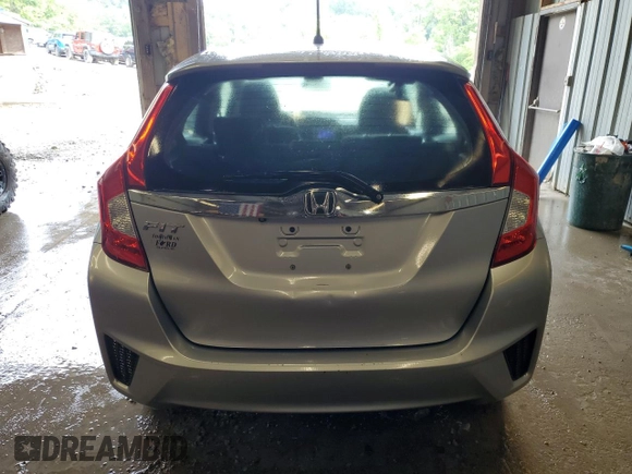 2017 Honda Fit EX with VIN 3HGGK5H77HM704603, listed as a Copart auction lot 59453555 with 92,560 mi miles and Salvage title. Bid and sale history available at DreamBid. Image 6.