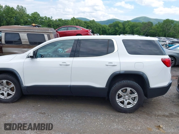 2018 GMC Acadia SLE with VIN 1GKKNRLA4JZ216874, listed as a IAAI auction lot 42371550 with 83,807 mi miles and . Bid and sale history available at DreamBid. Image 15.