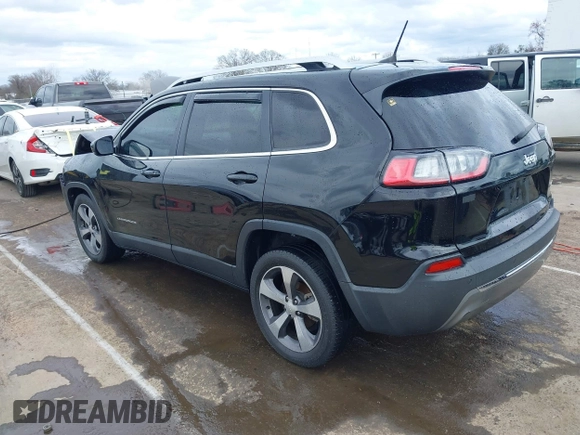 2020 Jeep Cherokee Limited with VIN 1C4PJLDB0LD560770, listed as a IAAI auction lot 41721370 with 116,245 mi miles. Bid and sale history available at carsss.com. Image 3.