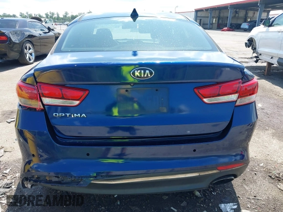 2018 Kia Optima LX with VIN 5XXGT4L30JG230558, listed as a IAAI auction lot 42542472 with 245,067 mi miles and . Bid and sale history available at DreamBid. Image 16.