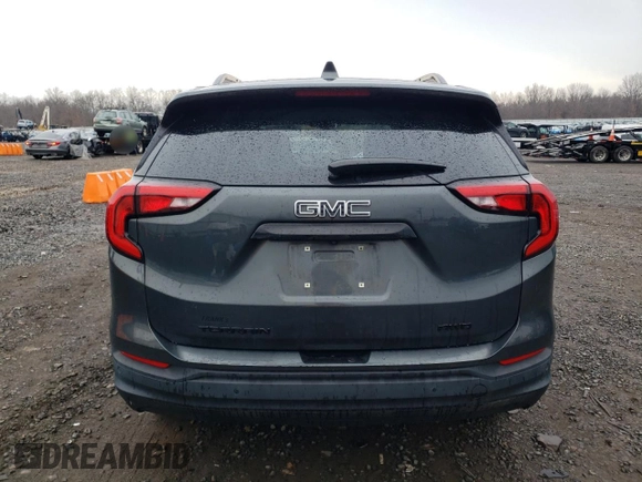 2019 GMC Terrain SLE with VIN 3GKALTEVXKL260059, listed as a Copart auction lot 46931035 with 51,808 mi miles and Salvage Title. Bid and sale history available at DreamBid. Image 6.