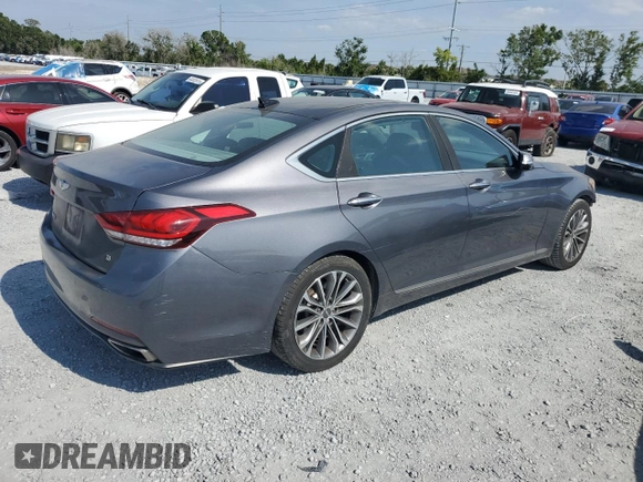2016 Hyundai Genesis 3.8L z VIN KMHGN4JE2GU139062, wystawiony jako Copart lot #53824075 z przebiegiem 159 592 mil mil oraz Nie do naprawy • Non repairable. Historia ofert i sprzedaży dostępna na DreamBid. Obrazek 3.