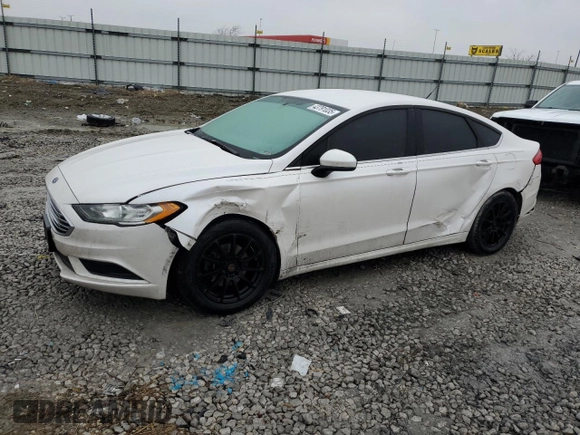 2017 Ford Fusion SE with VIN 3FA6P0H76HR187379, listed as a Copart auction lot 43791035 with 144,537 mi miles and Salvage Title. Bid and sale history available at carsss.com. Image 1.