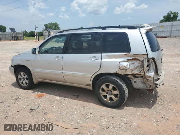 2003 Toyota Highlander z VIN JTEHF21A030101298, wystawiony jako Copart lot #60499305 z przebiegiem 232 175 mil mil oraz Czysty tytuł • Clean title. Historia ofert i sprzedaży dostępna na DreamBid. Obrazek 2.