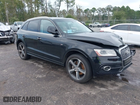 2015 Audi Q5 Premium Plus with VIN WA1DGAFP0FA124936, listed as a IAAI auction lot 40506289 with 38,134 mi miles. Bid and sale history available at carsss.com. Image 1.