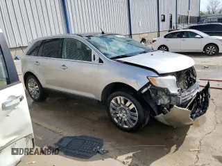 2010 Ford Edge SEL with VIN 2FMDK3JC1ABA21439, listed as a Copart auction lot 51234505 with 175,511 mi miles and Salvage Title. Bid and sale history available at carsss.com. Image 4.