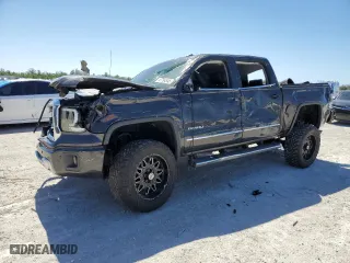 2014 GMC Sierra 1500 Denali with VIN 3GTU2WEC4EG319034, listed as a Copart auction lot 47754545 with 137,846 mi miles and Salvage Title. Bid and sale history available at carsss.com. Image 1.
