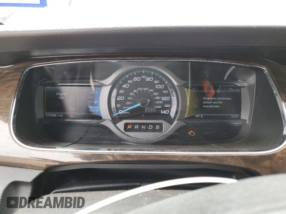 2015 Ford Taurus Limited with VIN 1FAHP2F87FG125641, listed as a Copart auction lot 53836965 with 171,246 mi miles and Salvage Title. Bid and sale history available at DreamBid. Image 9.