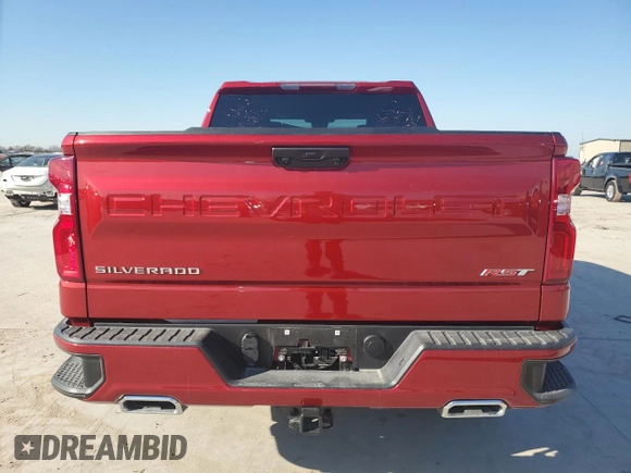 2024 Chevrolet Silverado 1500 RST with VIN 3GCUDEED7RG461736, listed as a Copart auction lot 87898835 with 20 mi miles and Salvage Title. Bid and sale history available at carsss.com. Image 6.