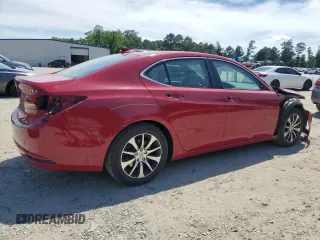 2017 Acura TLX Technology with VIN 19UUB1F50HA010071, listed as a Copart auction lot 56972615 with 124,740 mi miles and Salvage title. Bid and sale history available at DreamBid. Image 3.