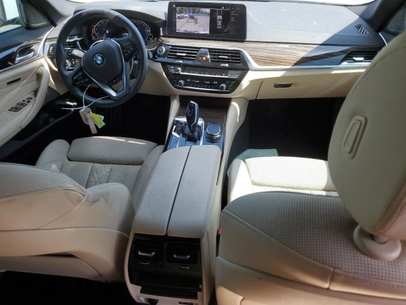 2023 BMW 5 Series 530e with VIN WBA13AG03PCL74146, listed as a Copart auction lot 50576685 with 41,163 mi miles and Salvage title. Bid and sale history available at DreamBid. Image 8.