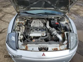 2001 Mitsubishi Eclipse with VIN 4A3AC54H21E173268, listed as a Copart auction lot 48350865 with 143,444 mi miles and Clean Title. Bid and sale history available at DreamBid. Image 11.