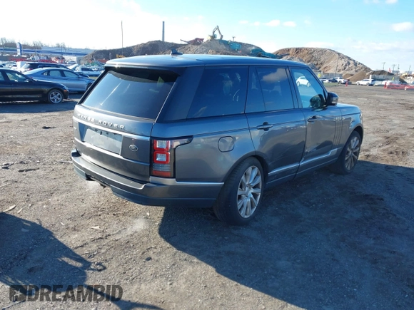 2016 Land Rover Range Rover Supercharged с VIN SALGS2EF3GA270788, выставлен на аукционе IAAI как лот 41217443 с пробегом 52 864 миль миль и . История ставок и продаж доступна на DreamBid. Изображение 4.
