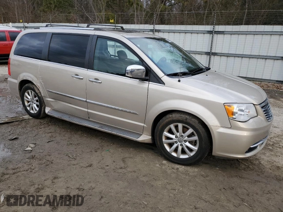2015 Chrysler Town & Country Limited Platinum with VIN 2C4RC1GG5FR718245, listed as a Copart auction lot 43804265 with 106,123 mi miles and Salvage Title. Bid and sale history available at carsss.com. Image 4.