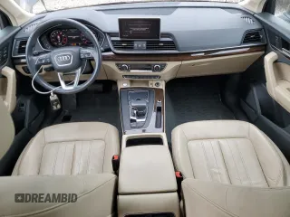 2018 Audi Q5 Premium Plus with VIN WA1BNAFY2J2232872, listed as a Copart auction lot 51054445 with 20,126 mi miles and Salvage title. Bid and sale history available at DreamBid. Image 8.