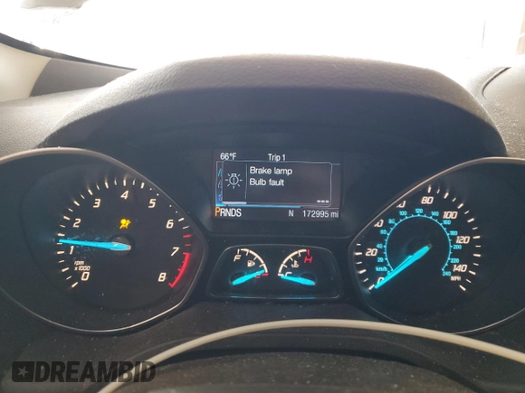 2014 Ford Escape SE with VIN 1FMCU0G99EUC31447, listed as a Copart auction lot 52894605 with 172,995 mi miles and Salvage Title. Bid and sale history available at carsss.com. Image 9.