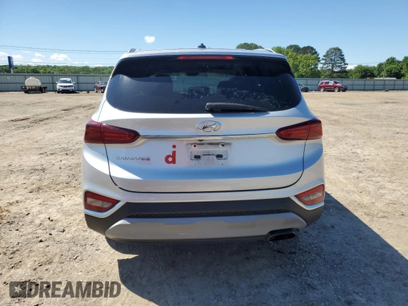 2019 Hyundai Santa Fe SE z VIN 5NMS23AD2KH028519, wystawiony jako Copart lot #56064655 z przebiegiem 208 948 mil mil oraz Szkoda całkowita • Salvage title. Historia ofert i sprzedaży dostępna na DreamBid. Obrazek 6.