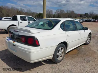 2004 Chevrolet Impala LS with VIN 2G1WH52K449358012, listed as a IAAI auction lot 41801526 with 1 mi miles. Bid and sale history available at carsss.com. Image 4.