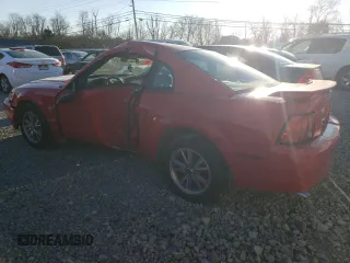 2003 Ford Mustang Standard with VIN 1FAFP40443F349458, listed as a Copart auction lot 82859674 with 0 mi miles and Salvage Title. Bid and sale history available at carsss.com. Image 2.