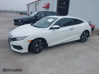 2017 Honda Civic Coupe Touring with VIN 2HGFC3B91HH353905, listed as a IAAI auction lot 41506843 with 81,383 mi miles. Bid and sale history available at carsss.com. Image 17.