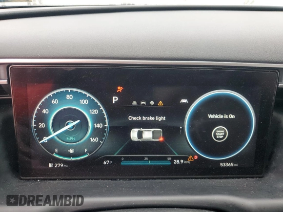 2022 Hyundai Santa Cruz SEL Premium z VIN 5NTJDDAF3NH012805, wystawiony jako Copart lot #50432235 z przebiegiem 53 365 mil mil oraz Nie do naprawy • Non repairable. Historia ofert i sprzedaży dostępna na DreamBid. Obrazek 9.