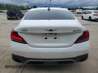 2021 Genesis G70 3.3T z VIN KMTG74LE7MU074377, wystawiony jako Copart lot #58122415 z przebiegiem 80 565 mil mil oraz Czysty tytuł • Clean title. Historia ofert i sprzedaży dostępna na DreamBid. Obrazek 6.