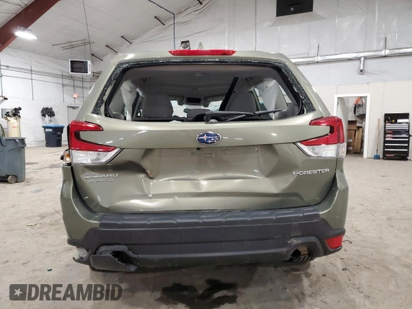 2021 Subaru Forester with VIN JF2SKAAC7MH491824, listed as a Copart auction lot 48983135 with 38,663 mi miles and Salvage title. Bid and sale history available at DreamBid. Image 6.