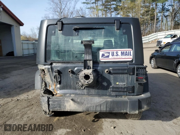 2016 Jeep Wrangler Unlimited Sport RHD with VIN 1C4BJWKG2GL271671, listed as a Copart auction lot 53935675 with 127,784 mi miles and Non repairable. Bid and sale history available at DreamBid. Image 6.