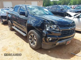 2022 Chevrolet Colorado 4WD Z71 z VIN 1GCGTDEN5N1327500, wystawiony jako IAAI lot #42265450 z przebiegiem 48 680 mil mil oraz . Historia ofert i sprzedaży dostępna na DreamBid. Obrazek 1.