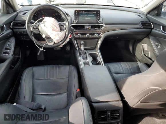 2019 Honda Accord Touring with VIN 1HGCV1F93KA804785, listed as a Copart auction lot 89087255 with 66,681 mi miles and Salvage title. Bid and sale history available at DreamBid. Image 8.