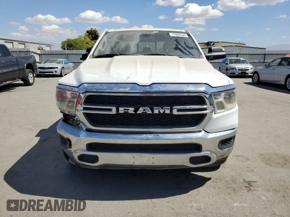 2019 Ram 1500 Tradesman with VIN 1C6RRECT3KN535465, listed as a Copart auction lot 71939764 with Not provided miles and Salvage title. Bid and sale history available at DreamBid. Image 5.
