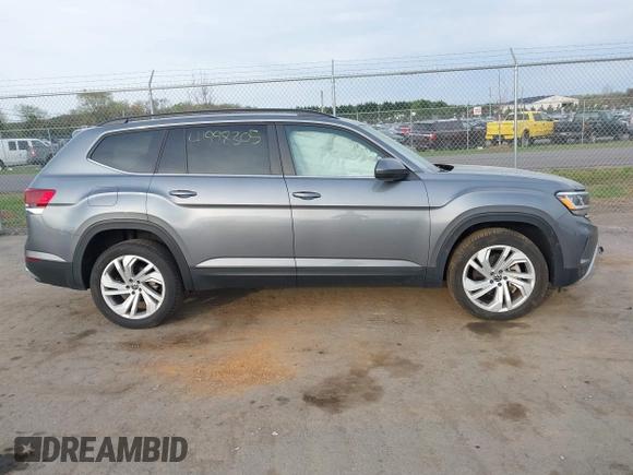 2022 Volkswagen Atlas SE with VIN 1V2HR2CAXNC556491, listed as a IAAI auction lot 41998305 with 12,310 mi miles and . Bid and sale history available at DreamBid. Image 13.