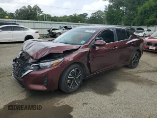 2024 Nissan Sentra SV with VIN 3N1AB8CV8RY299053, listed as a Copart auction lot 57685775 with 27,715 mi miles and Salvage title. Bid and sale history available at DreamBid. Image 1.